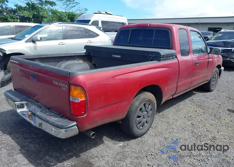 1999 Toyota Tacoma из США, поврежденный, VIN 4TAVL52N6XZ454158